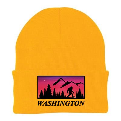 Washington Pacific Northwest Big Foot Knit Cap Winter Beanie