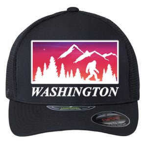 Washington Pacific Northwest Big Foot Flexfit Unipanel Trucker Cap