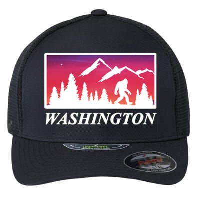 Washington Pacific Northwest Big Foot Flexfit Unipanel Trucker Cap