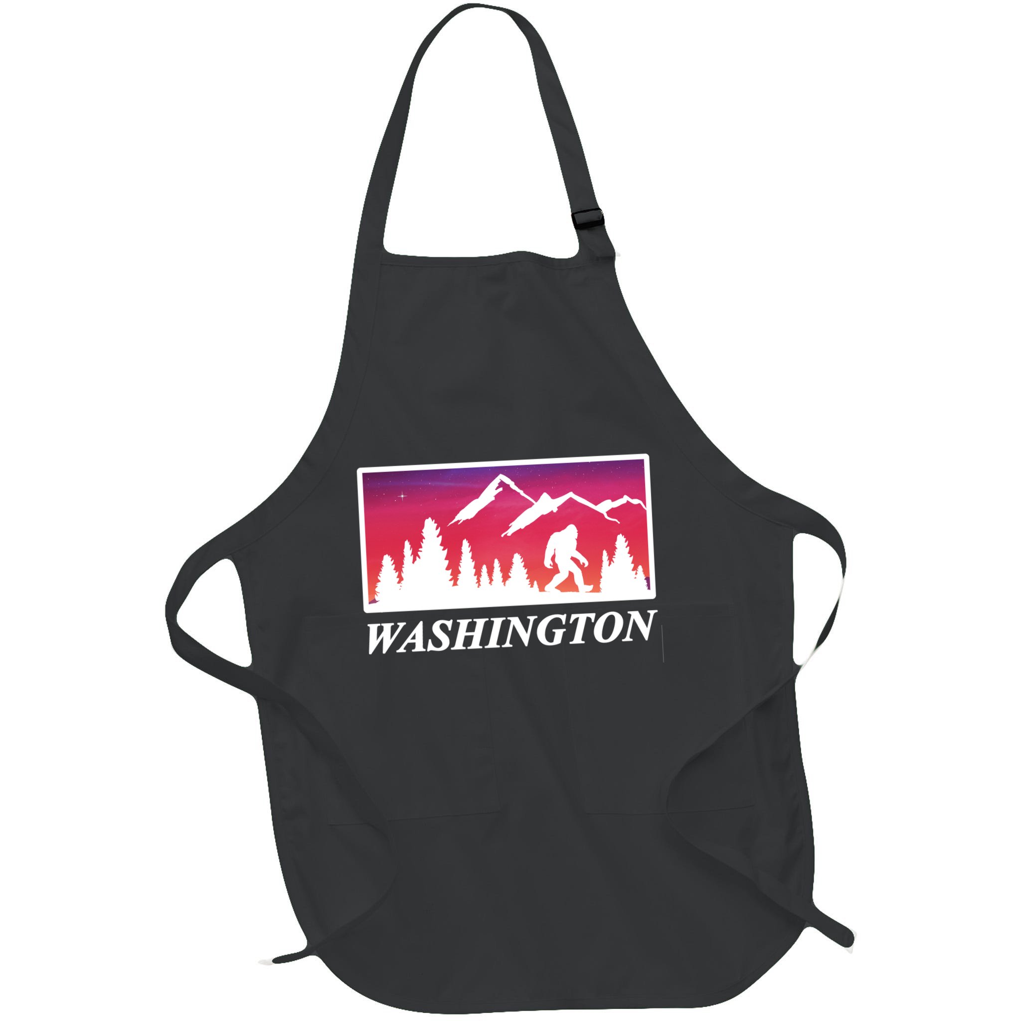 Washington Pacific Northwest Big Foot Apron