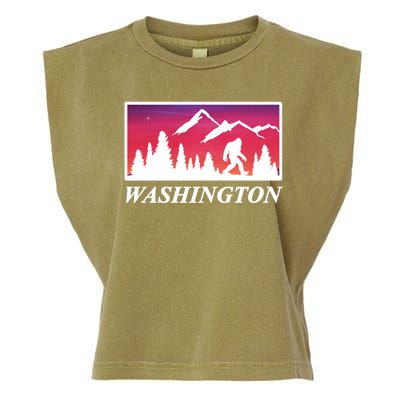 Washington Pacific Northwest Big Foot Garment-Dyed Women's Muscle Tee