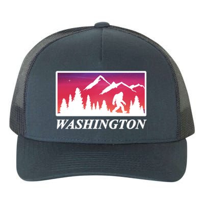 Washington Pacific Northwest Big Foot Yupoong Adult 5-Panel Trucker Hat