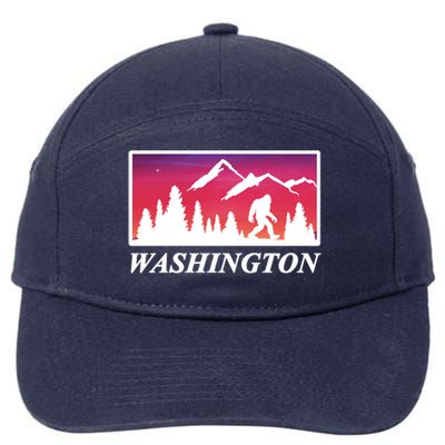 Washington Pacific Northwest Big Foot 7-Panel Snapback Hat