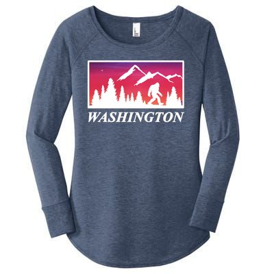 Washington Pacific Northwest Big Foot Women's Perfect Tri Tunic Long Sleeve Shirt