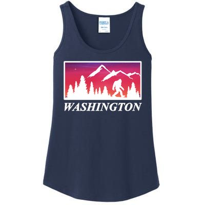 Washington Pacific Northwest Big Foot Ladies Essential Tank