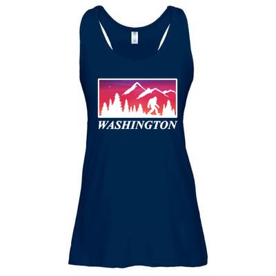 Washington Pacific Northwest Big Foot Ladies Essential Flowy Tank