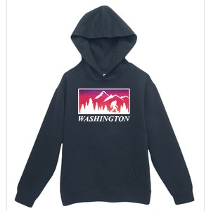 Washington Pacific Northwest Big Foot Urban Pullover Hoodie