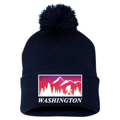 Washington Pacific Northwest Big Foot Pom Pom 12in Knit Beanie