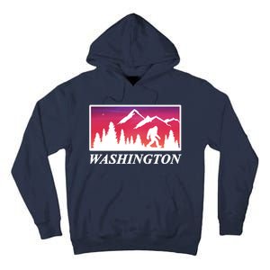 Washington Pacific Northwest Big Foot Tall Hoodie