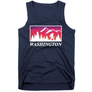 Washington Pacific Northwest Big Foot Tank Top