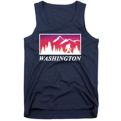 Washington Pacific Northwest Big Foot Tank Top