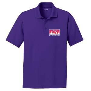 Washington Pacific Northwest Big Foot PosiCharge RacerMesh Polo