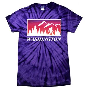 Washington Pacific Northwest Big Foot Tie-Dye T-Shirt