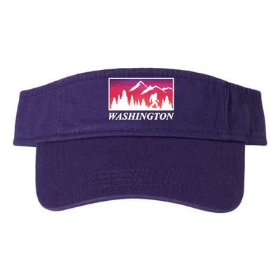 Washington Pacific Northwest Big Foot Valucap Bio-Washed Visor