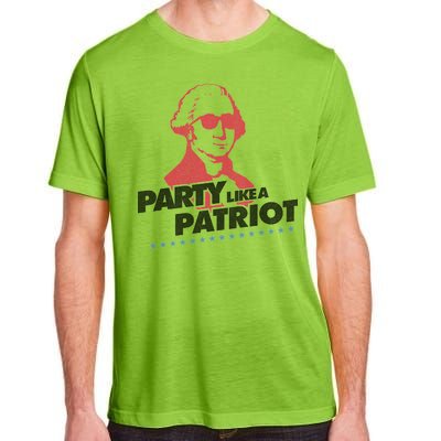 Washington Party Like a Patriot Adult ChromaSoft Performance T-Shirt