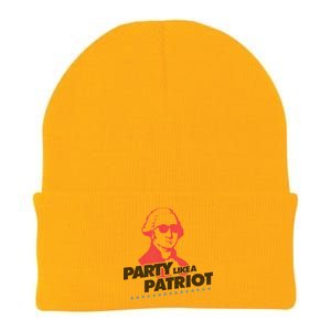 Washington Party Like a Patriot Knit Cap Winter Beanie