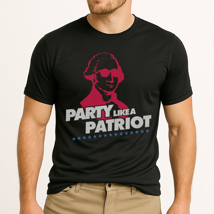 Washington Party Like a Patriot Cooling Performance Crew T-Shirt