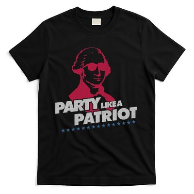 Washington Party Like a Patriot T-Shirt