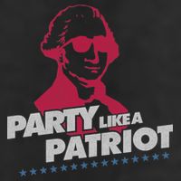 Washington Party Like a Patriot 25L Jumbo Tote