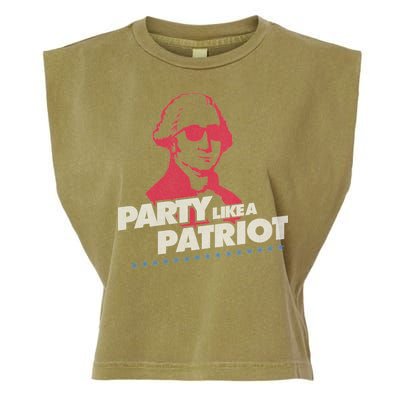 Washington Party Like a Patriot Garment-Dyed Women's Muscle Tee