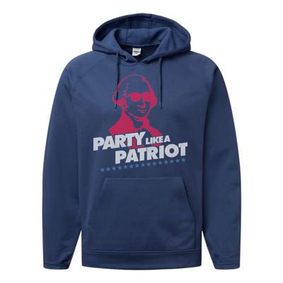 Washington Party Like a Patriot Performance Fleece Hoodie