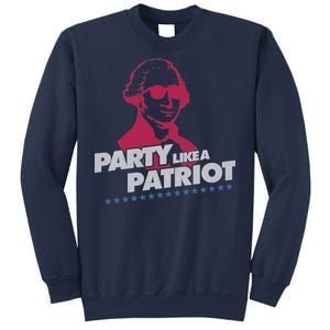 Washington Party Like a Patriot Sweatshirt