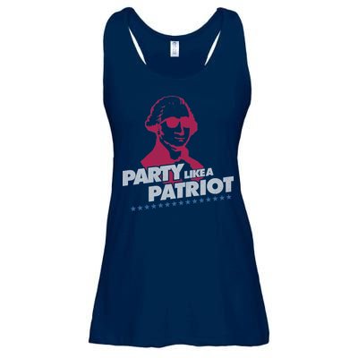 Washington Party Like a Patriot Ladies Essential Flowy Tank