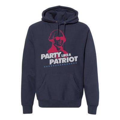 Washington Party Like a Patriot Premium Hoodie