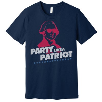 Washington Party Like a Patriot Premium T-Shirt