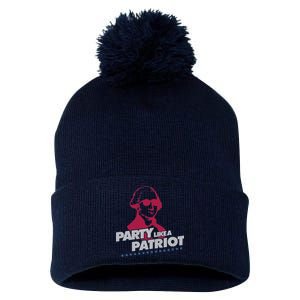 Washington Party Like a Patriot Pom Pom 12in Knit Beanie