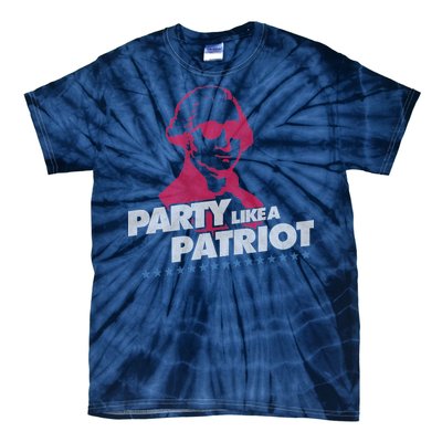 Washington Party Like a Patriot Tie-Dye T-Shirt