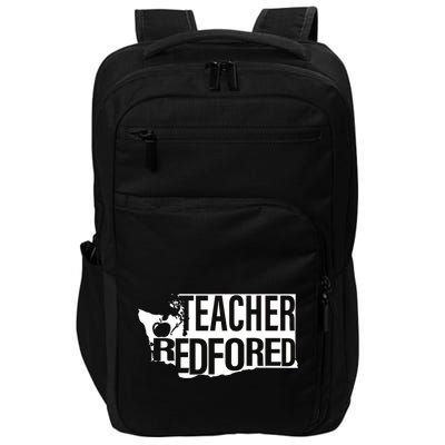 Washington Teacher Red For Ed Education Impact Tech Backpack