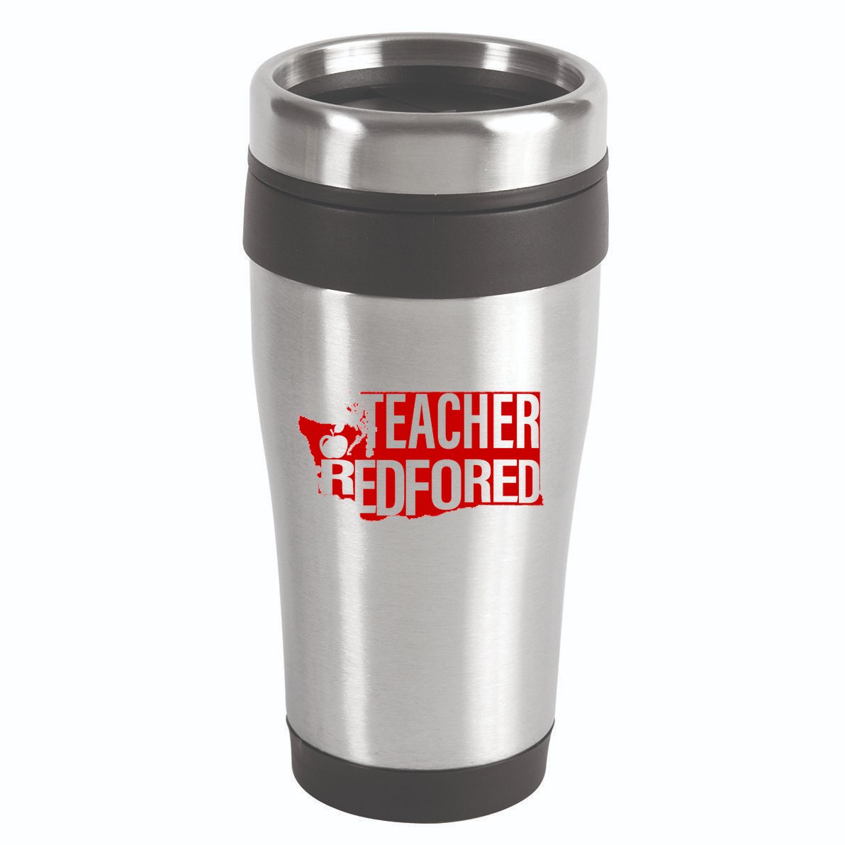 Washington Teacher Red For Ed Education 16oz Travel Tumbler