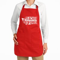 Washington Teacher Red For Ed Education Apron