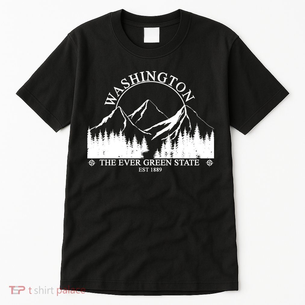 Washington The Ever Green State Tall T-Shirt