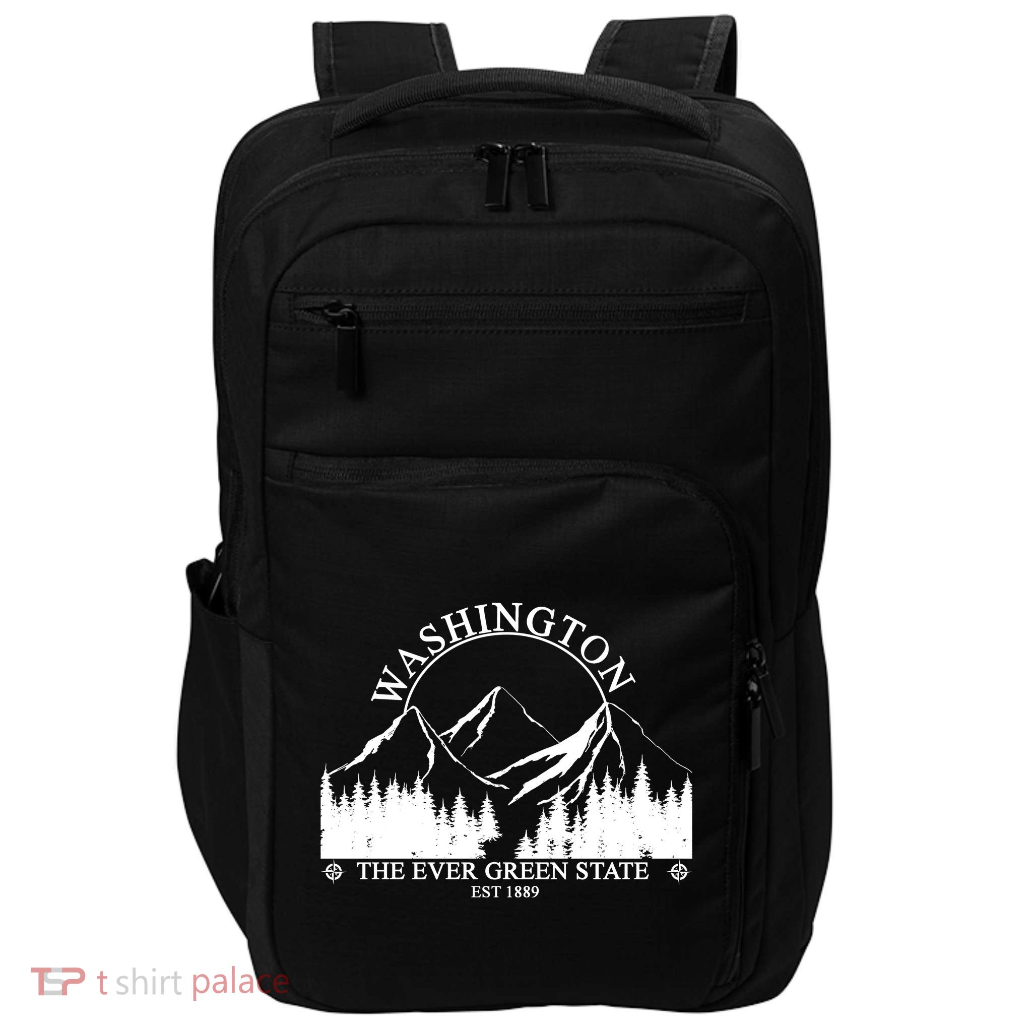 Washington The Ever Green State Impact Tech Backpack