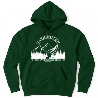 Washington The Ever Green State Hoodie