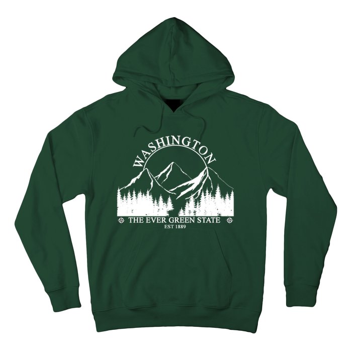 Washington The Ever Green State Hoodie