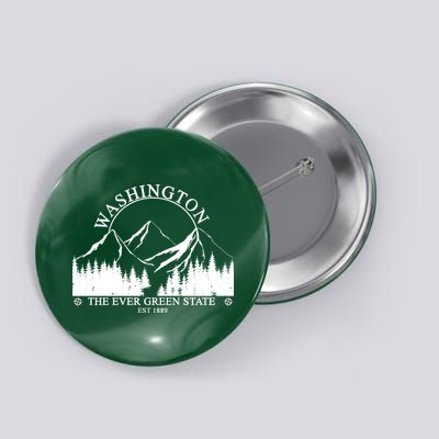 Washington The Ever Green State Button