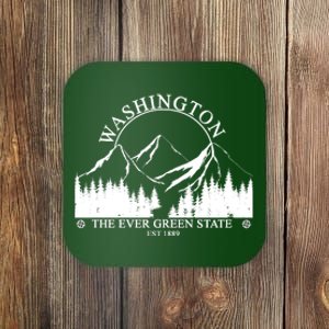 Washington The Ever Green State Coaster