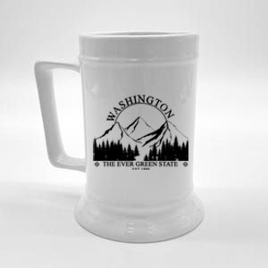 Washington The Ever Green State Beer Stein