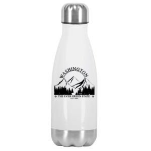 Washington The Ever Green State Stainless Steel Insulated Water Bottle