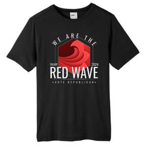 We Are The Red Wave Trump 2024 Vote Republican Tall Fusion ChromaSoft Performance T-Shirt