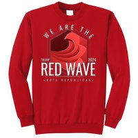 We Are The Red Wave Trump 2024 Vote Republican Sweatshirt