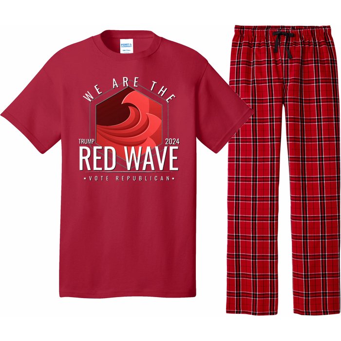 We Are The Red Wave Trump 2024 Vote Republican Pajama Set