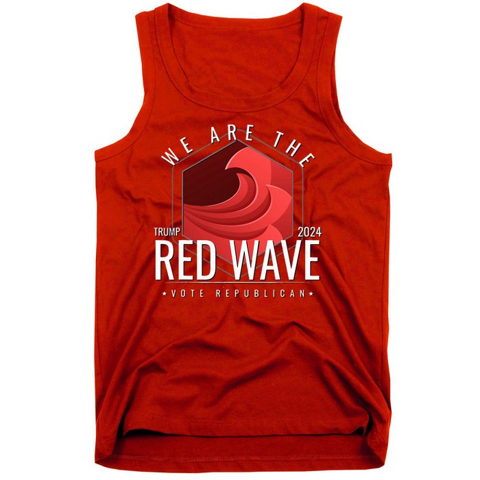 We Are The Red Wave Trump 2024 Vote Republican Tank Top