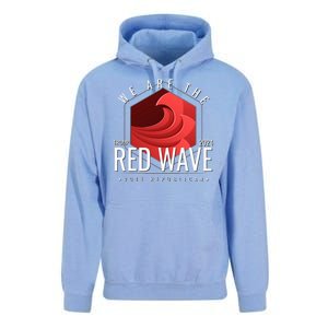 We Are The Red Wave Trump 2024 Vote Republican Unisex Surf Hoodie