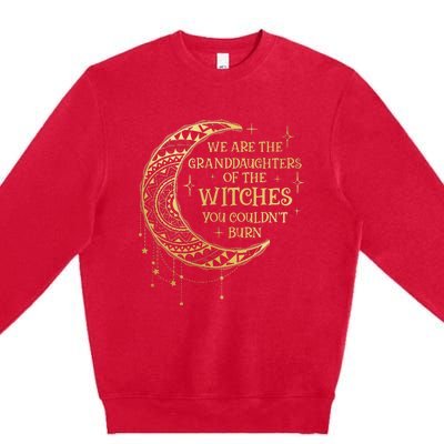 We Are The Granddaughters Of The Witches You Could Not Burn Premium Crewneck Sweatshirt