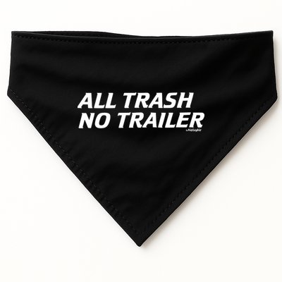 Whiskeybizswag All Trash No Trailer USA-Made Doggie Bandana