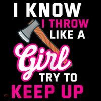 Womens Axe Throwing Quote For Your Axe Throwing Girlfriend 7-Panel Snapback Hat
